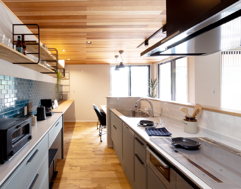 冬も室内は暖かく快適